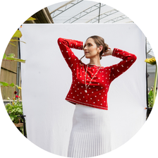 09 saia midi tricot feminina