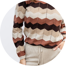 34 saia midi tricot feminina