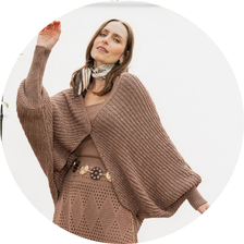 39 saia midi tricot feminina