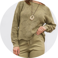 45 saia midi tricot feminina