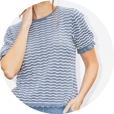 51 saia midi tricot feminina