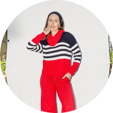 53 saia midi tricot feminina
