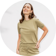 57 saia midi tricot feminina